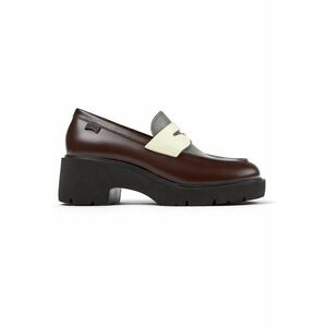 Pantofi loafer de piele cu toc masiv Milah 1159 imagine