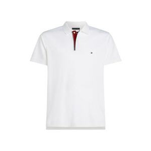 Tricou polo slim fit din amestec de bumbac organic imagine