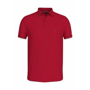 Tricou polo slim fit din amestec de bumbac organic imagine