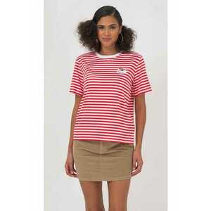 Tricou de bumbac organic cu model in dungi imagine