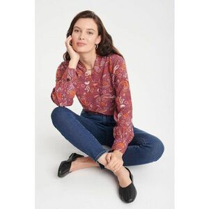 Bluza cu imprimeu paisley imagine