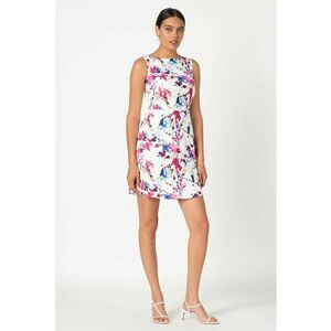 Rochie mini cu imprimeu floral imagine