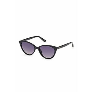 Ochelari de soare cat-eye cu model uni si lentile in degrade imagine