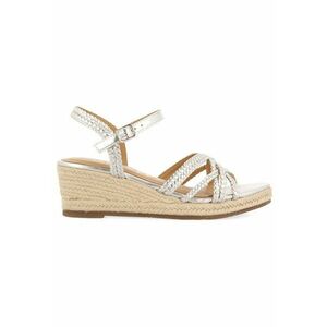 Sandale wedge de piele cu design impletit Lelant imagine