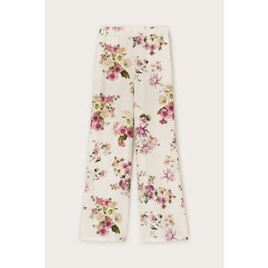 Motiv. Pantaloni cu model floral imagine