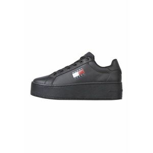 Tommy Hilfiger - Pantofi sport cu talpa flatform si logo lateral imagine