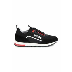 Pantofi sport low-cut cu insertii din piele intoarsa imagine