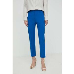 Weekend Max Mara pantaloni femei, fason tigareta, high waist 2415130000000 imagine