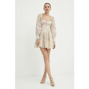 Bardot rochie LILA mini, evazati, 58061DB3 imagine