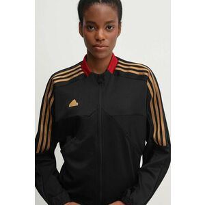 adidas bluza Tiro femei, culoarea negru, cu imprimeu, IW6798 imagine