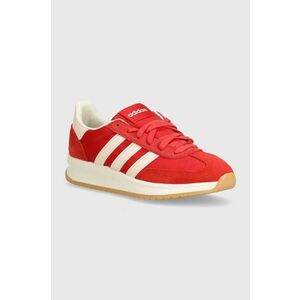 adidas sneakers din piele intoarsă Run 70s culoarea rosu, IH8597 imagine