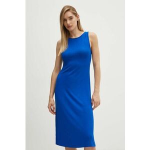 United Colors of Benetton rochie midi, drept imagine