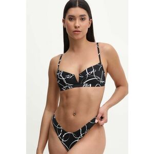 Karl Lagerfeld sutien de baie culoarea negru, cupa usor rigidizata, 245W2200 imagine