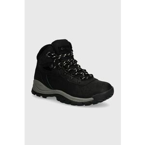 Columbia pantofi Newton Ridge Plus femei, culoarea negru, izolat, 1424692 imagine