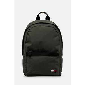 Tommy Jeans rucsac barbati, culoarea verde, mare, neted, AM0AM12407 imagine