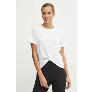 Dkny tricou din bumbac femei, culoarea alb, DP4T9994 imagine