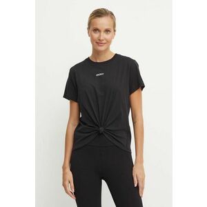 Dkny tricou din bumbac femei, culoarea negru, DP4T9994 imagine