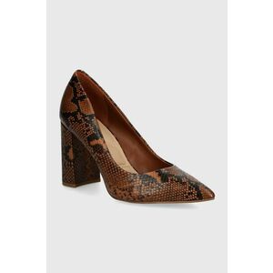 Aldo pumps JAVABRIRYN culoarea maro, cu toc drept, 13816584 JAVABRIRYN imagine