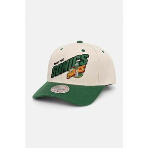 Mitchell&Ness sapca Seattle Supersonics culoarea bej, modelator, HHSS7506-SSUYYPPPOFWH imagine