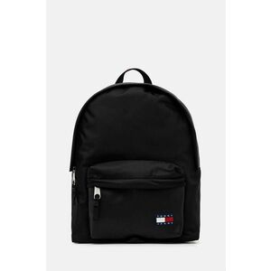 Tommy Jeans rucsac barbati, culoarea negru, mare, neted, AM0AM12395 imagine