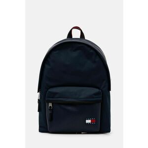 Tommy Jeans rucsac barbati, culoarea albastru marin, mare, neted, AM0AM12395 imagine