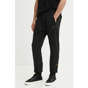 G-Star Raw pantaloni de trening culoarea negru, neted, D25525-D566 imagine