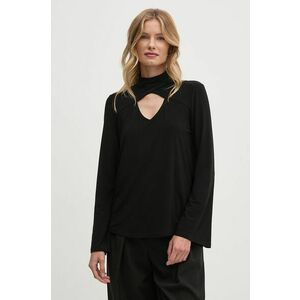 Joseph Ribkoff bluza femei, culoarea negru, neted, 243064 imagine