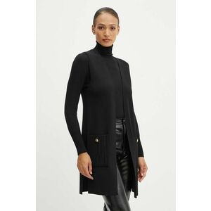 Luisa Spagnoli cardigan din lana MENNA culoarea negru, light, 58422 imagine