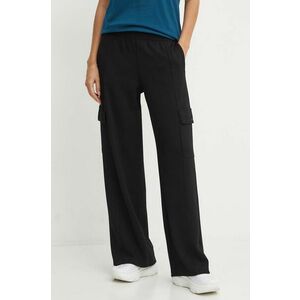 Dkny pantaloni de trening culoarea negru, neted, DP4P3493 imagine