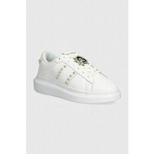 Just Cavalli sneakers din piele culoarea alb, 77RA3SB3 imagine