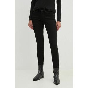 Pepe Jeans jeansi SKINNY JEANS LW femei, culoarea negru, PL204583XG9 imagine