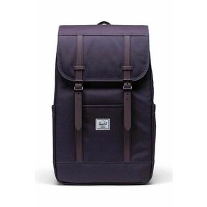 Herschel rucsac Retreat Backpack culoarea violet, mare, neted imagine