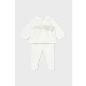 Mayoral Newborn compleu bebe culoarea bej, 2506 imagine