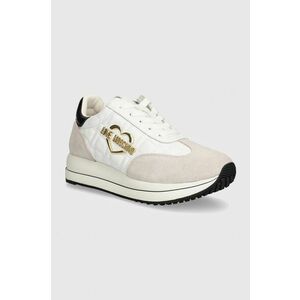 Love Moschino sneakers culoarea bej, JA15194G1LIEA10A imagine