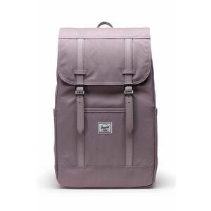 Herschel rucsac Retreat Backpack culoarea violet, mare, neted imagine