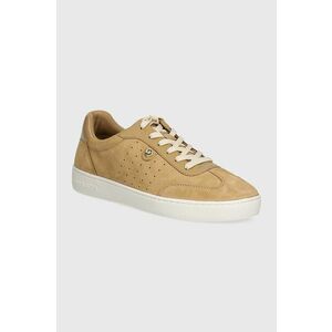 MICHAEL Michael Kors sneakers din piele intoarsă Scotty culoarea maro, 43T4SCFS1S 222 imagine