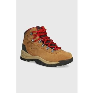 Columbia pantofi Newton Ridge Plus Waterproof femei, culoarea maro imagine