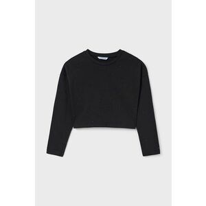 Mayoral longsleeve din bumbac pentru copii culoarea negru, 7094 imagine