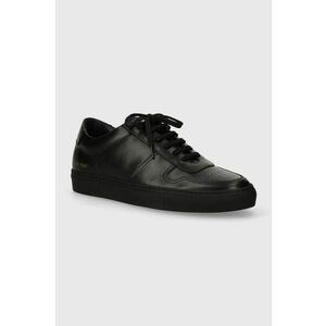 Common Projects sneakers din piele Bball Low in Leather culoarea negru, 2155 imagine