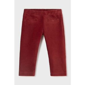 Mayoral pantaloni copii culoarea rosu, neted, 514 imagine