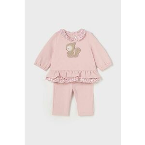 Mayoral Newborn set de bumbac pentru bebelusi culoarea roz, 2507 imagine