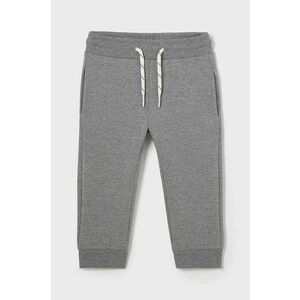 Mayoral pantaloni de trening pentru copii culoarea gri, neted, 704 imagine