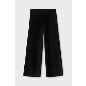 Mayoral pantaloni din catifea pentru copii culoarea negru, neted, 7549 imagine