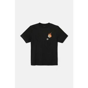 Vans tricou de bumbac pentru copii No Dice culoarea negru, cu imprimeu, VN000JCWBLK1 imagine