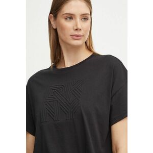 Dkny tricou din bumbac femei, culoarea negru, DP4T9851 imagine