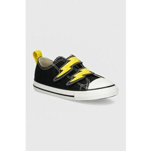 Converse tenisi copii CHUCK TAYLOR ALL STAR 2V culoarea negru, A08376C imagine