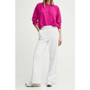 Dkny pantaloni de trening culoarea gri, melanj, DP4P3473 imagine