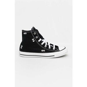 Converse tenisi copii CHUCK TAYLOR ALL STAR culoarea negru, A10386C imagine