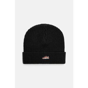 Puma caciula din bumbac Classics Graphic Short Beanie culoarea negru, bumbac, 025680 imagine