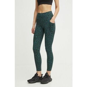 Dkny colanti femei, culoarea verde, modelator, DP4P3491 imagine